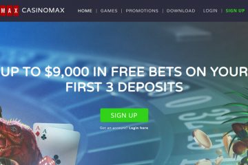 Casinomax Exklusiv 350% Welcome Bonus + 25 Free Spins