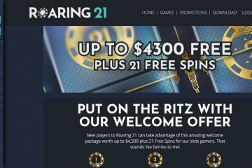 Roaring21 Exklusiv 21$ ohne Einzahlung free chips