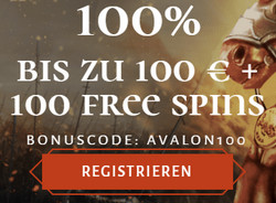 Avalon78 casino gratis spinn bonuskode