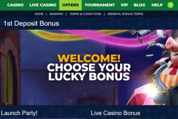 Luckyzon Casino 400% Willkommensbonus Code