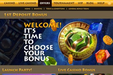 Wilderino Casino 400% Willkommensbonus Code