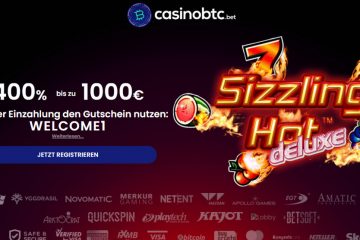 Casinobtc 400% up to 1000 EUR Willkommensbonus & Aktionen