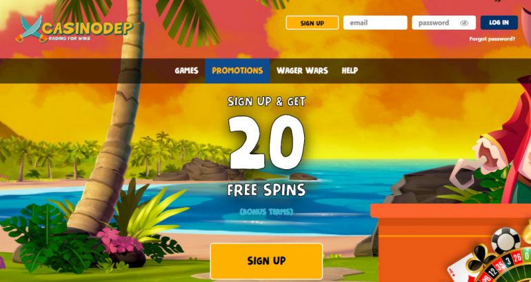 Casinodep no deposit bonus code free spins