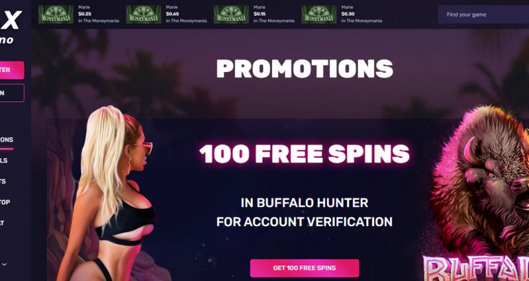 DLXCasino free spins no deposit bonus code
