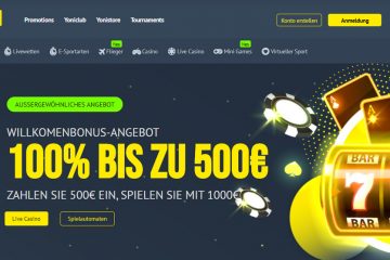 YoniBet 500 EUR Spielhalle Bonus & Sportwetten Promotions