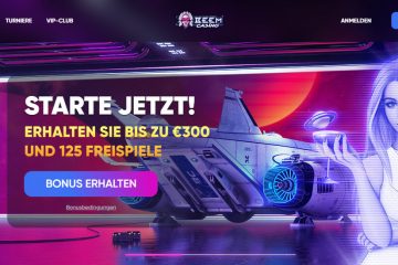 BeemCasino 125 freispiele + 300 EUR Willkommenspaket