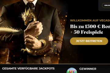 Vegasoo 50 Freispiele + 1500 EUR Willkommenspaket