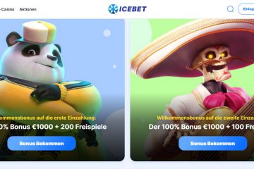 Icebet 575 Freispiele + 3500 EUR Willkommenspaket