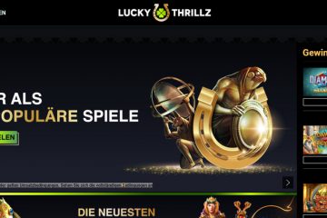 Luckythrillz Aktionen + Exclusive Club & Spiele