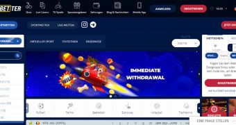 Spinbetter Spiele & Sportwetten Willkommenspaket