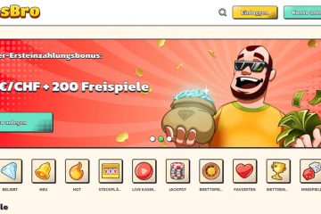SpinsBro 200 freispiele & 1000 EUR WillkommensBonus