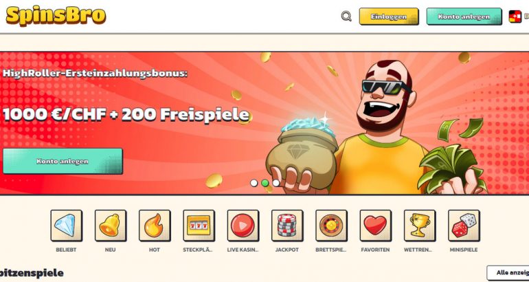 SpinsBro spiele ohne einzahlung bonus code