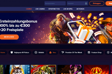 CasinoMega 300 EUR Spiele & Sportwetten Ersteinzahlungsbonus