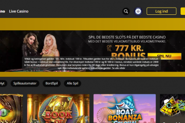 Dansk777 Casino 100% op til 777 KR Willkommensboni