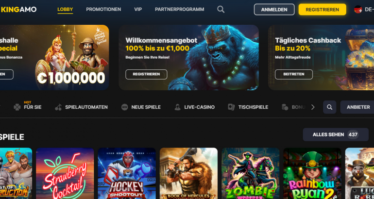 Kingamo ohne einzahlung promo code spiele