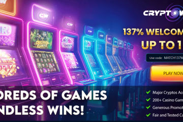 CryptoWins Exklusiv 137% Match Welcome Boni