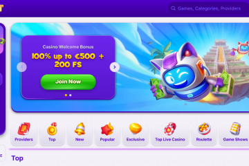 Robocat Spiele & Sportwetten Willkommensbonus