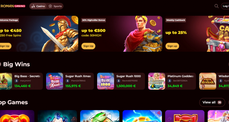 romancasino free promo code bonus