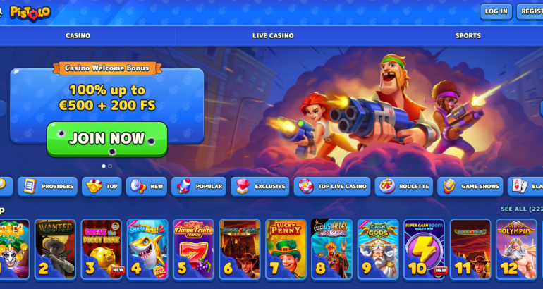 Pistolo casino free spins promo code