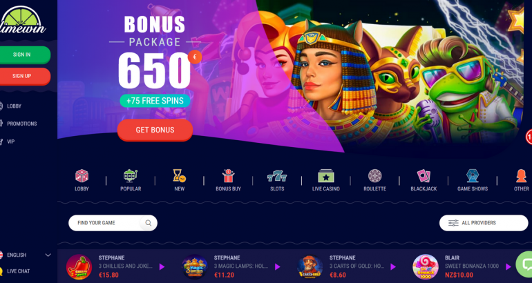 Limewin bonus code free spins gratis