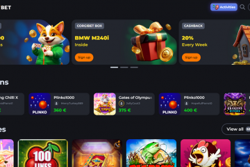 CorgiBet Spiele & Sportwetten Willkommensbonus