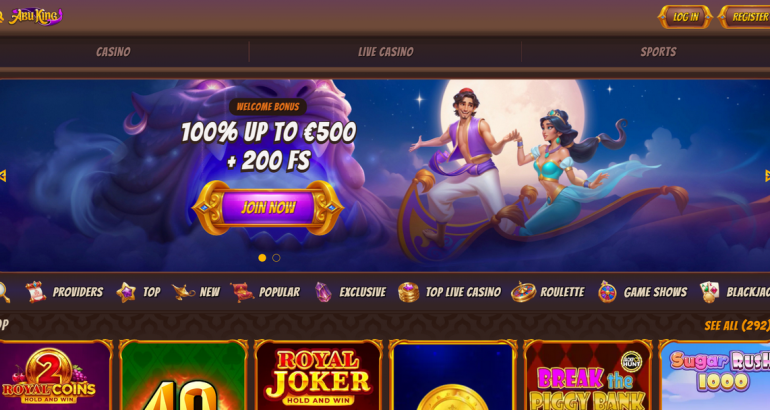 AbuKing gratis no deposit promo code