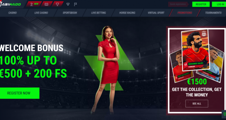 Casinado free spins no deposit promo code
