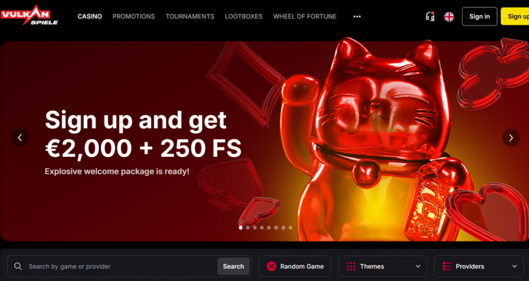 vulkanspiele free no deposit promo code