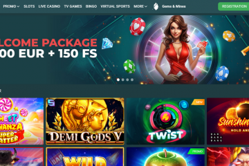 22Casino 150 Freispiele + 1500 EUR Boni