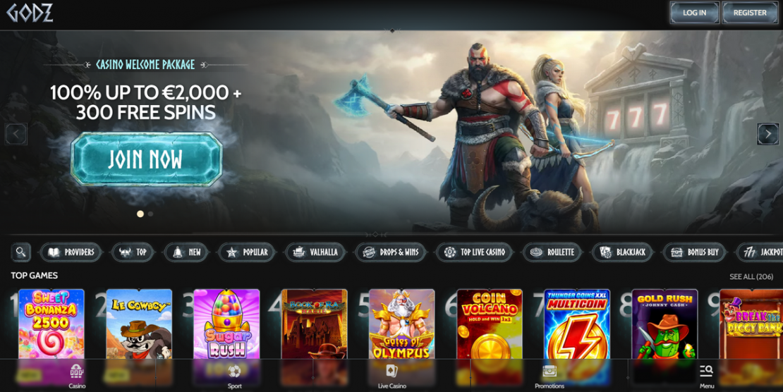 Godz Casino & Sportwetten Boni